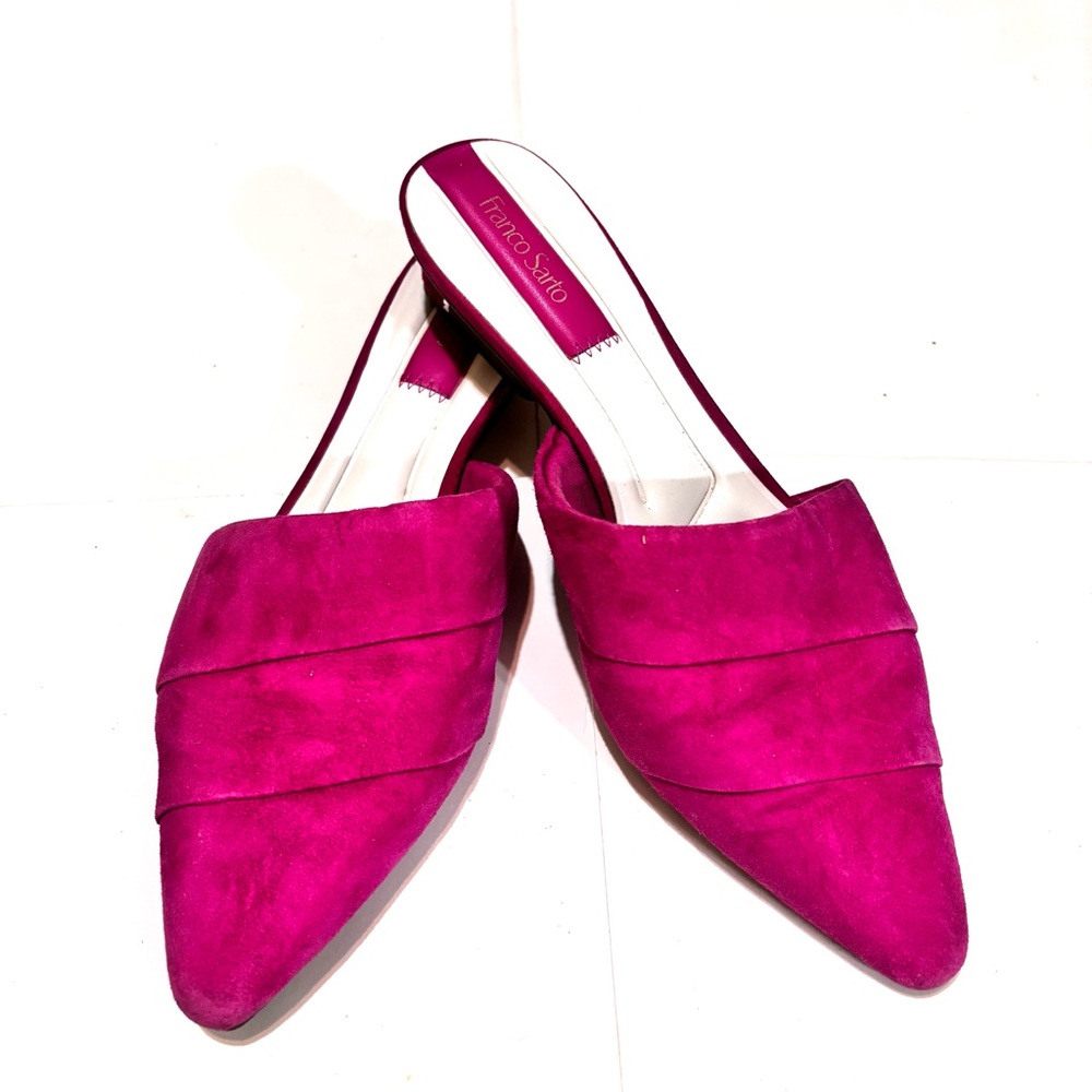 Franco Sarto Magenta Mules